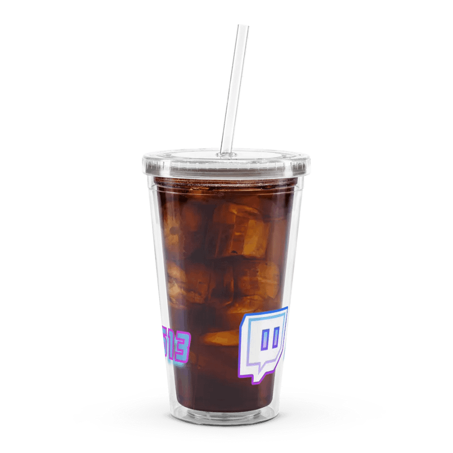 Blackknight513 Double Wall Clear Plastic Tumbler (16 oz) product image (12)