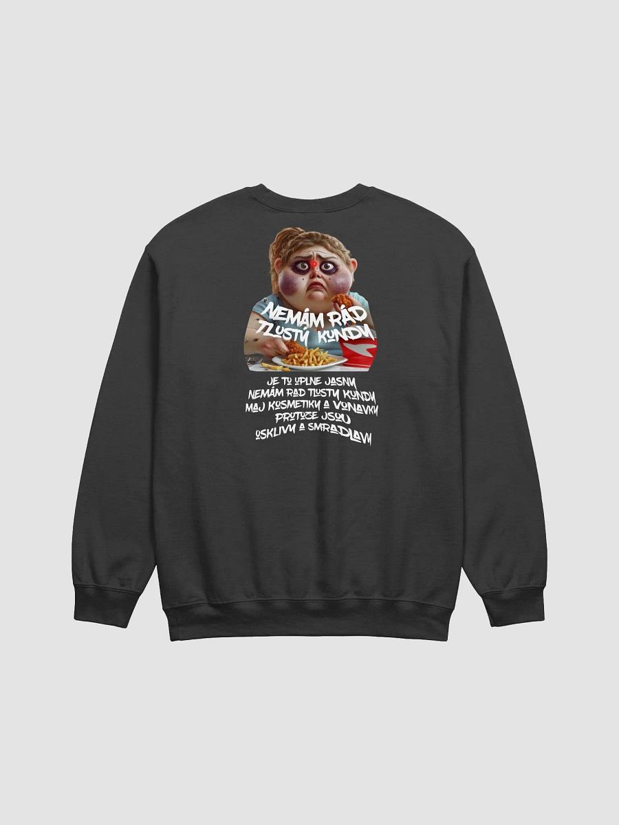 Nemám Rád Crewneck black product image (2)
