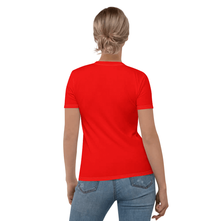Plain Color Red T-Shirt product image (2)