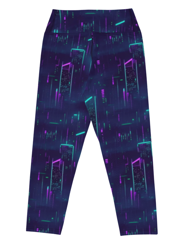 Neon City Yoga Capri Leggings product image (2)