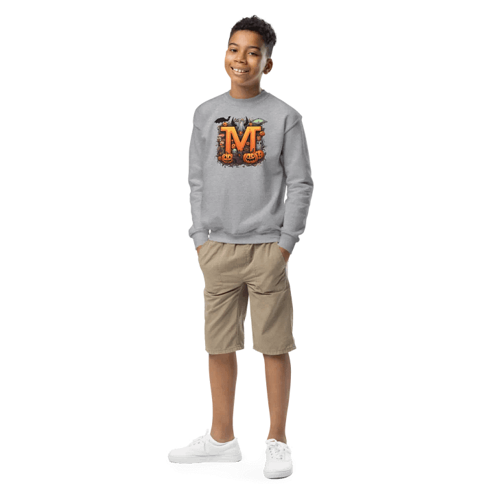 Cute Halloween Monogram Letter M Sweatshirt product image (2)