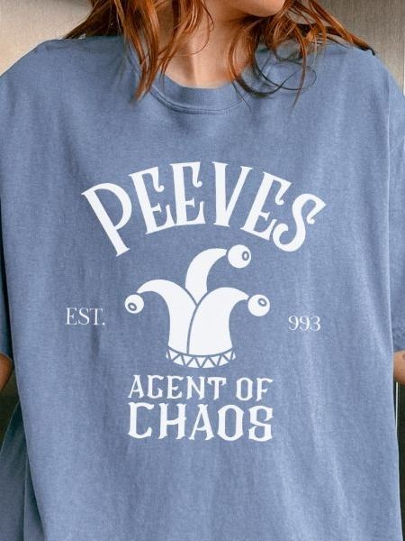 Peeves Ghost Vintage Minimalist Shirt product image (5)
