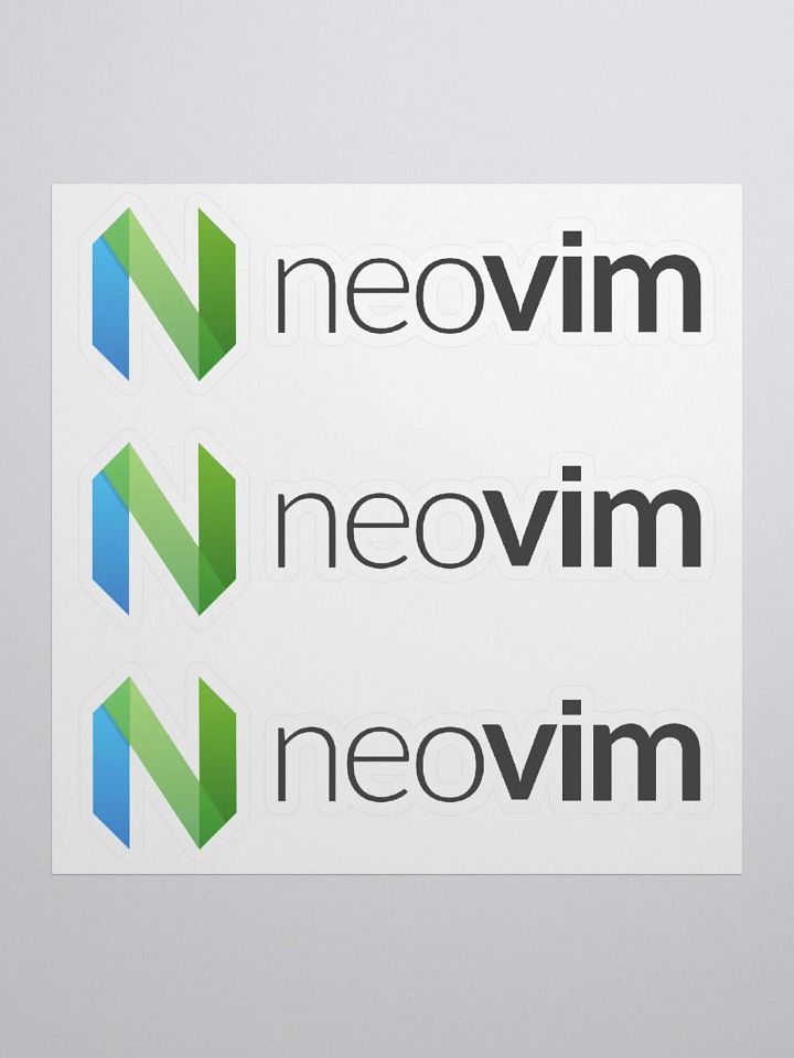 Neovim Stickers product image (1)