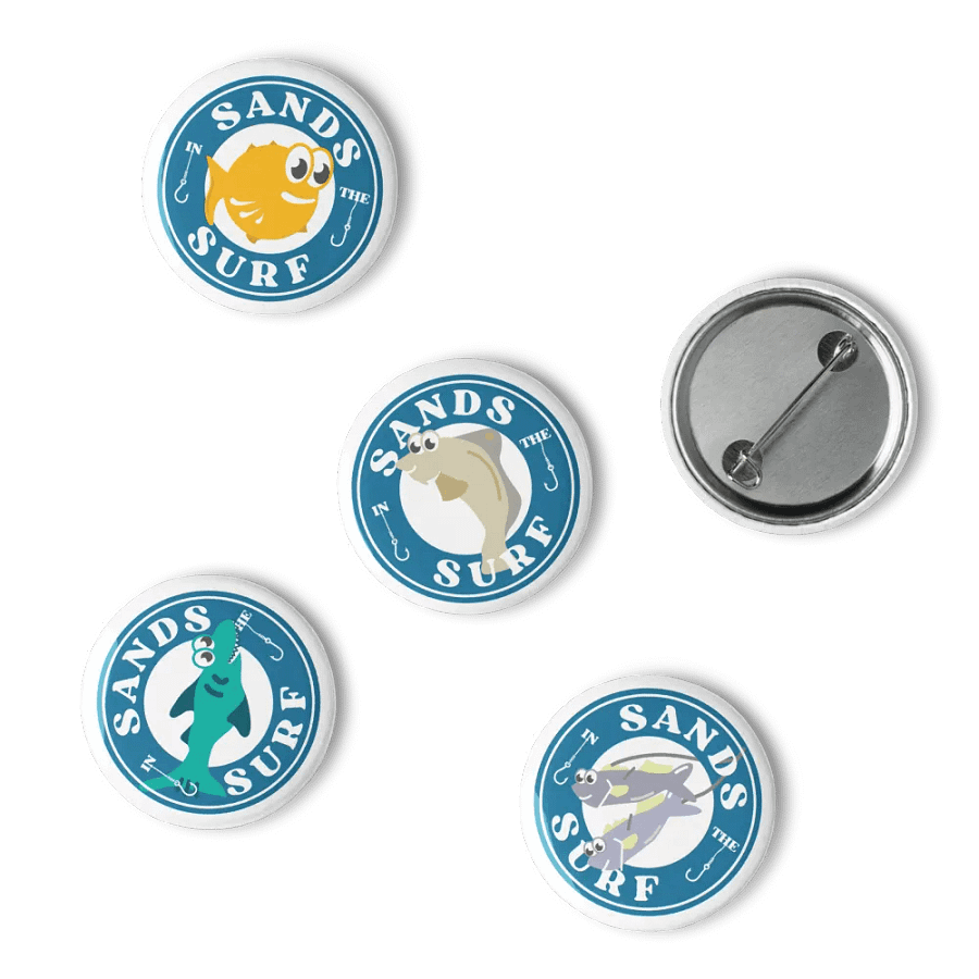 Set of 5 Sands in the Surf pins! product image (4)
