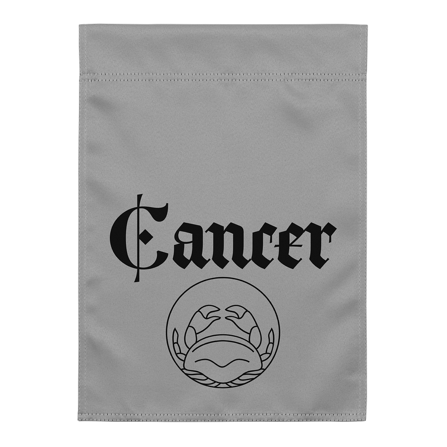 Cancer Crab Garden Flag product image (1)