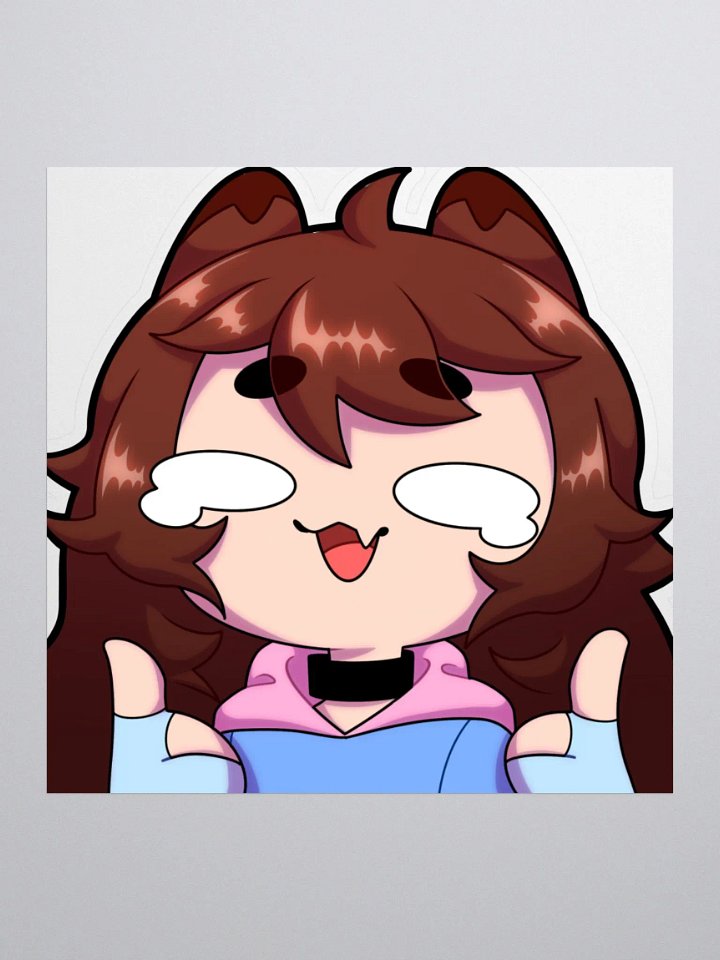 Wolfy This Is Fine Sticker product image (1)