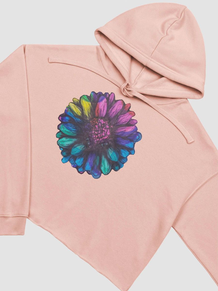 Tiedye Flower Crop Hoodie product image (3)