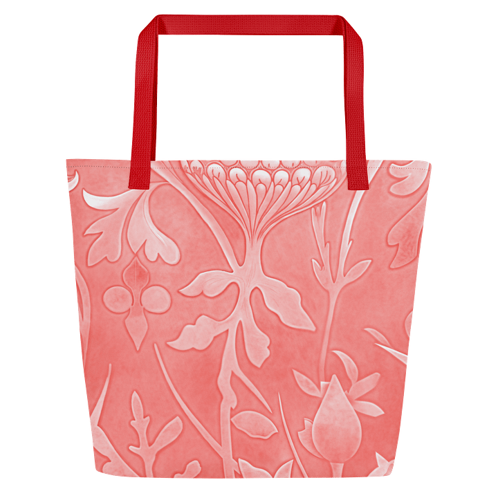 Elegant Floral Harmony Tote Bag product image (4)