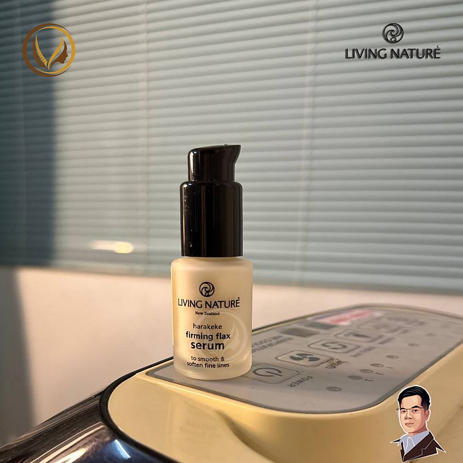 Serum chống lão hóa, mờ nếp nhăn Living Nature Firming Flax Serum 13ml product image (7)