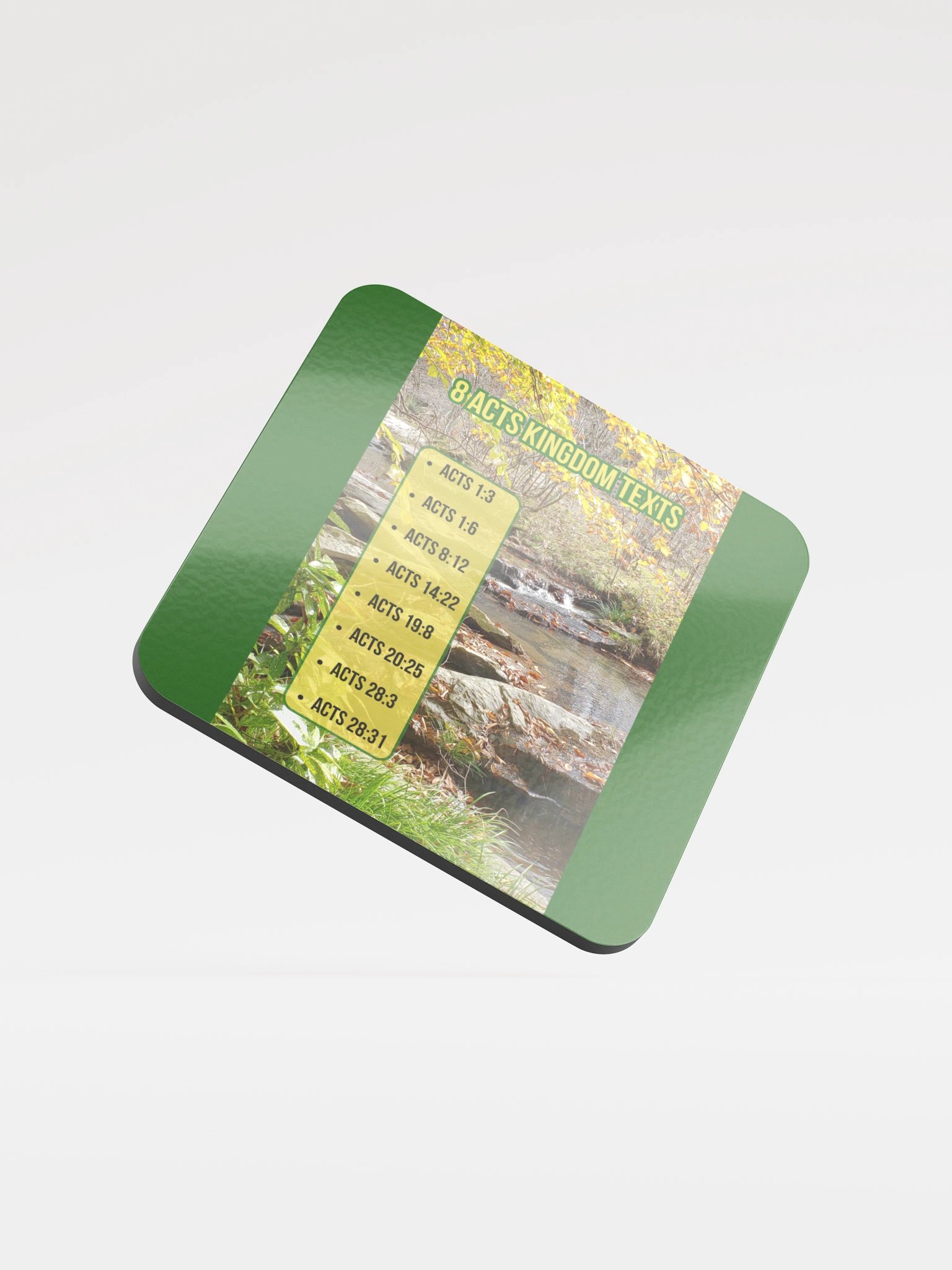 8 Acts Kingdom Cork Coaster product image (1)