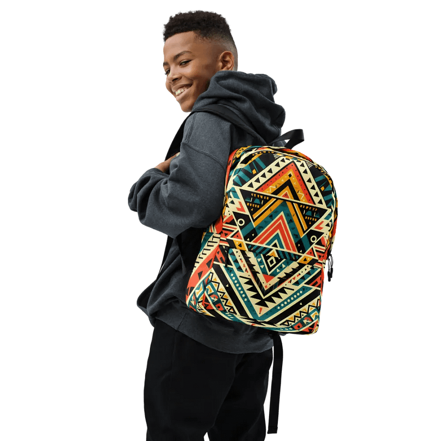 Premium Bold Aztec design Backpack product image (1)