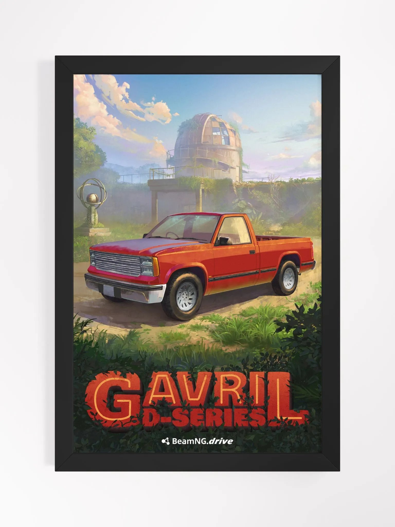 Framed Poster: Gavril D-Series Stylized product image (1)