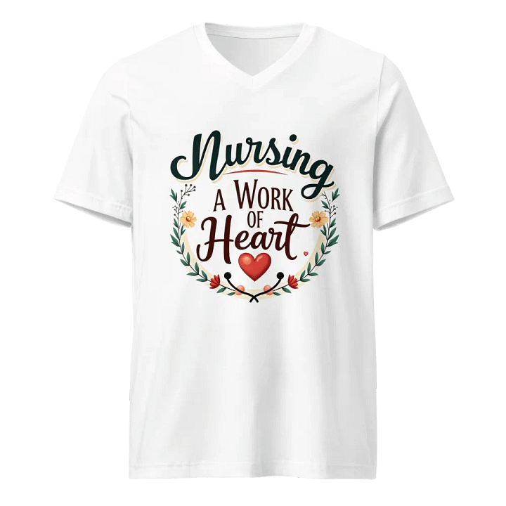 Heartfelt Nursing V-Neck Tee product image (1)