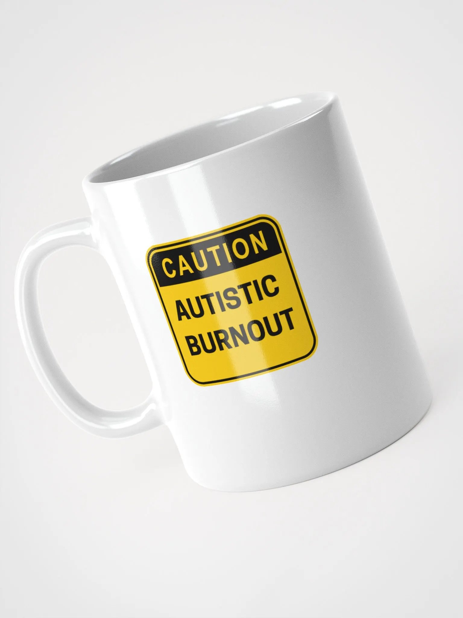 CAUTION: ASD BURNOUT Ceramic Mug product image (2)