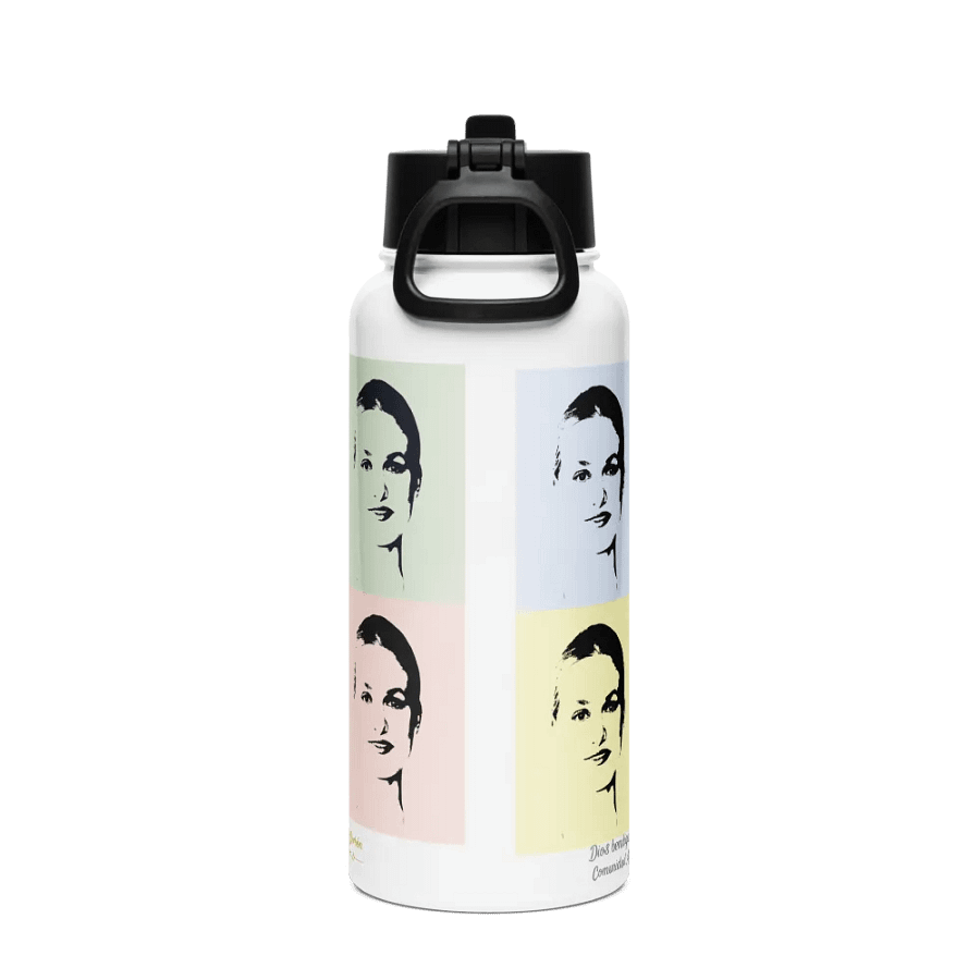 Botella deportiva - (diseño pop) Dios bendiga a nuestra futura Reina product image (4)