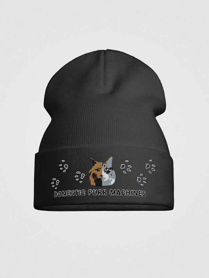 Embroided Knit Beanie (Domestic Purr Machines) product image (4)