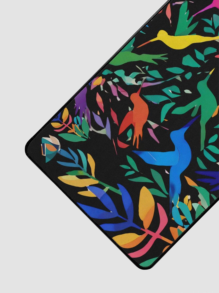 Matisse inpired hummingbird desk mat product image (3)