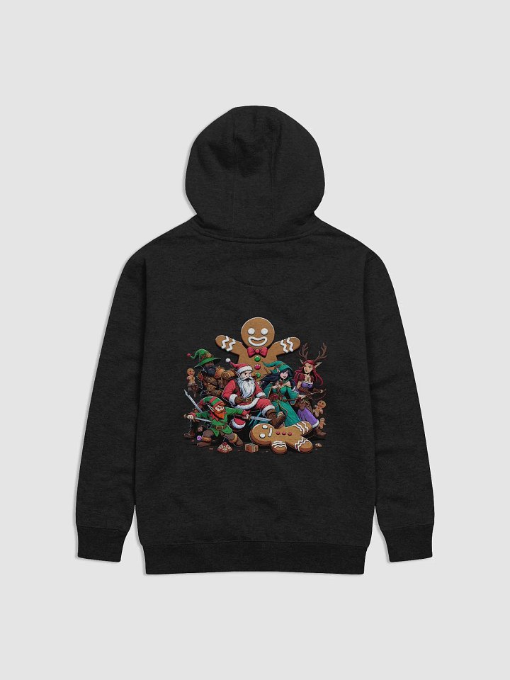 Christmas RPG Party Hoodie – Gingerbread Battle Royale product image (21)