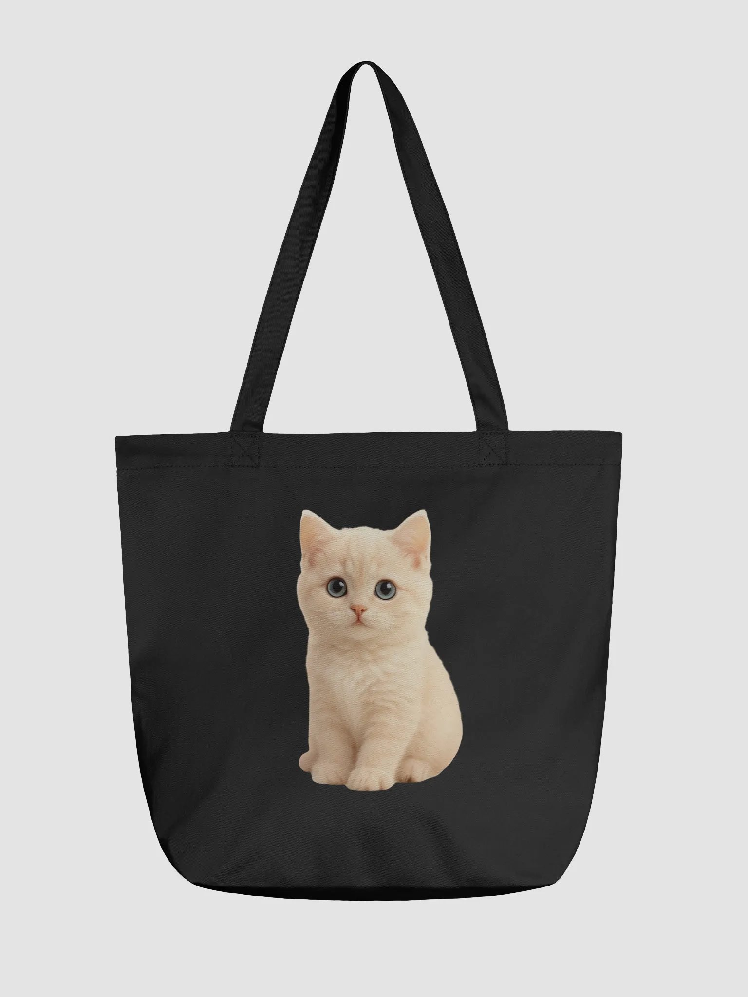Cute Cat Bag Black product image (1)