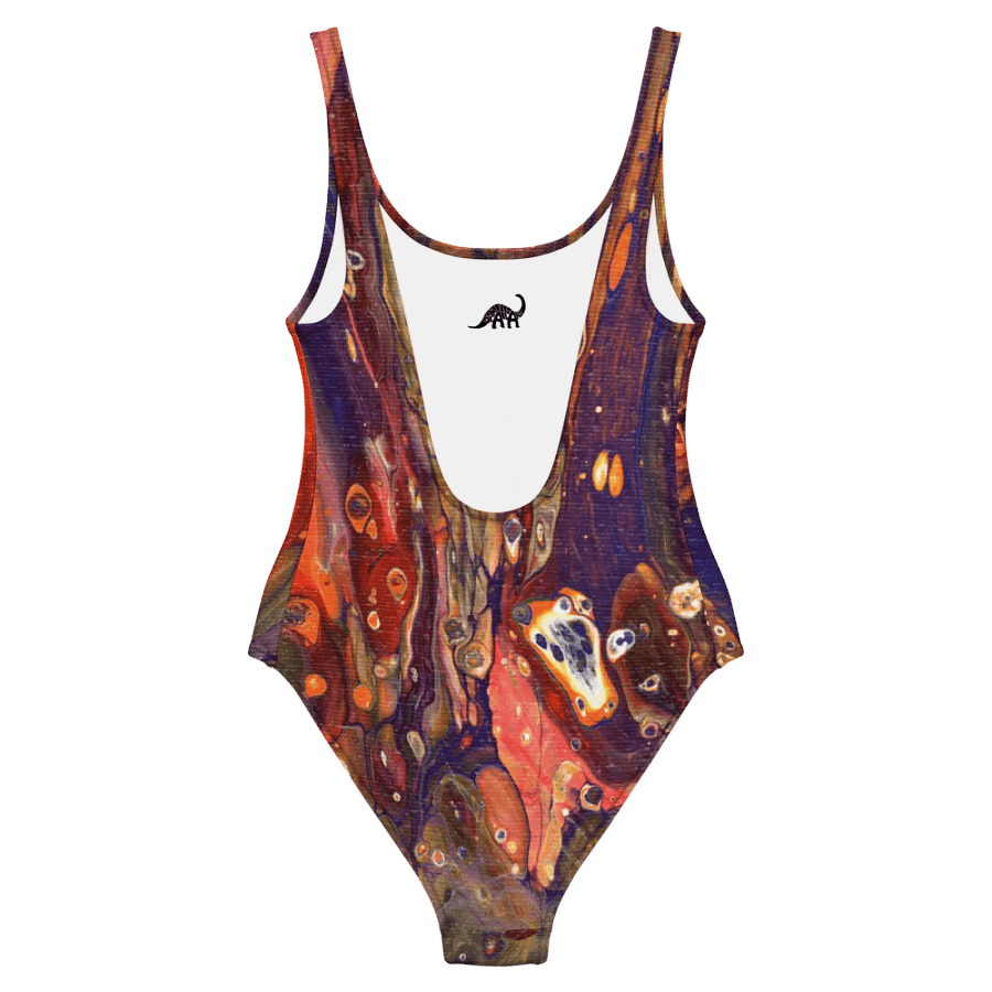 Hyperspace Fluid Acrylic One-Piece Swimsuit product image (6)