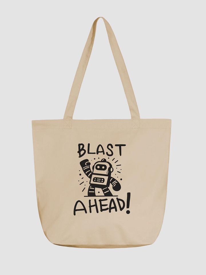 Eco-Conscious Canvas: Blast Ahead Tote Bag product image (1)