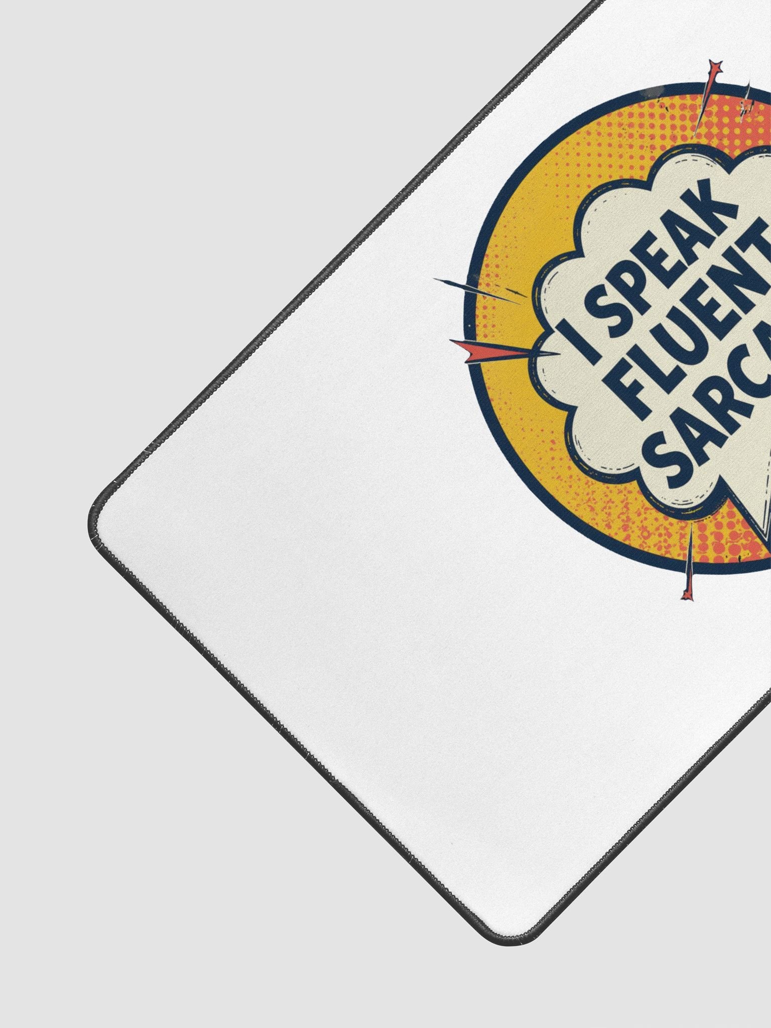 Sarcastic Starburst Desk Mat product image (3)