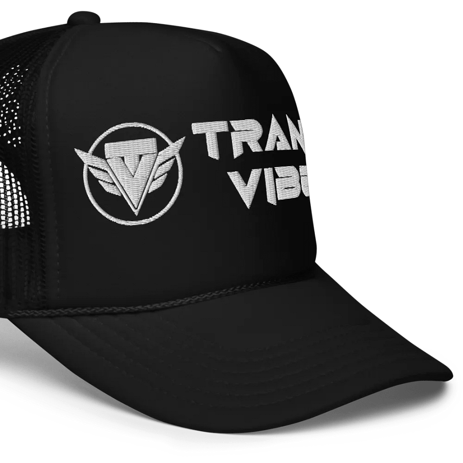 Trance Vibez Solid Foam Trucker Cap product image (9)