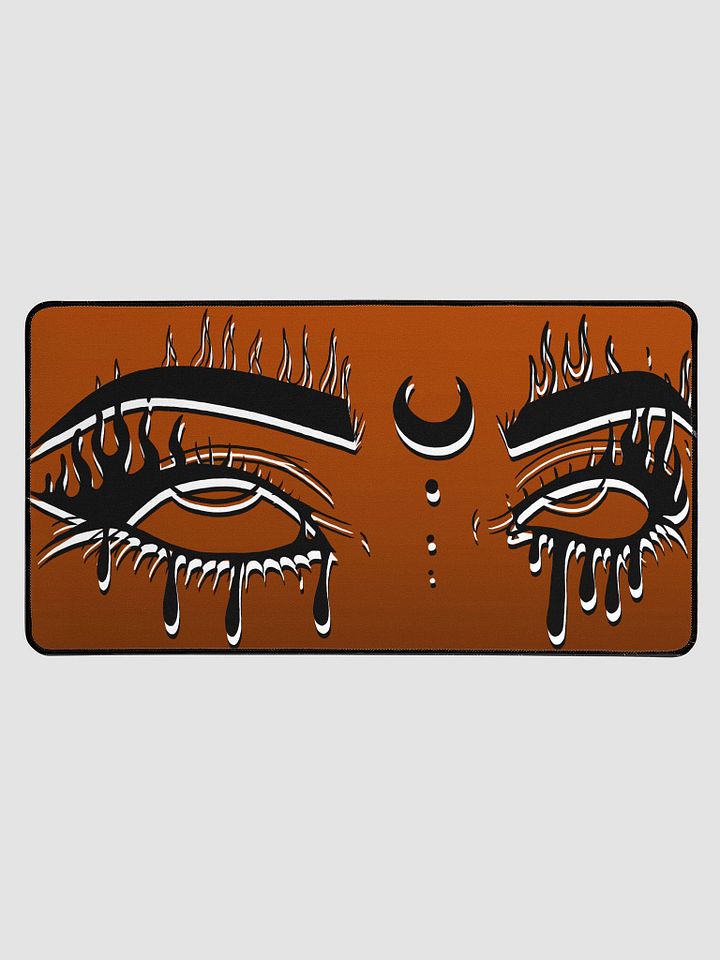 Moon Eyes Desk Mat - Orange product image (1)