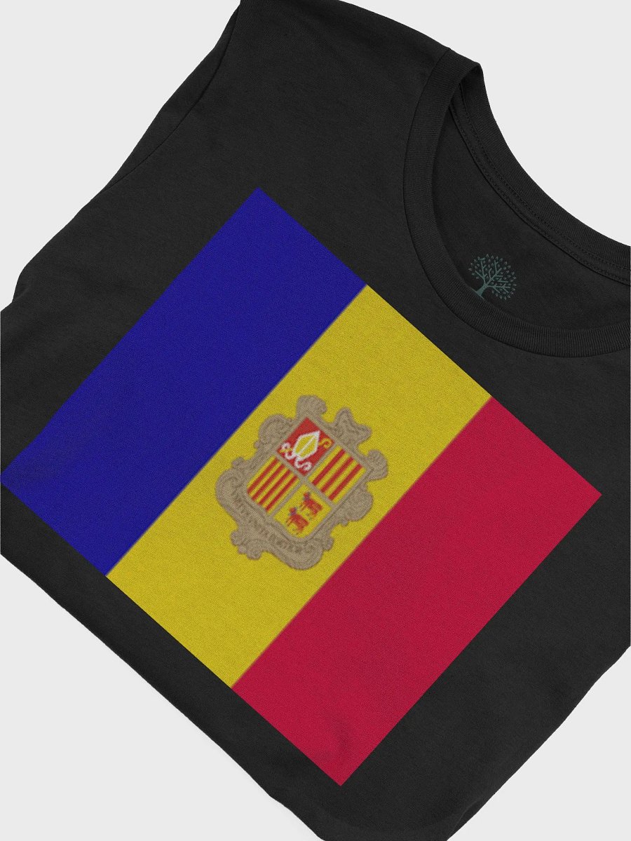 Exclusive Andorra Flag Unisex T-Shirt by Graphic Grove product image (7)