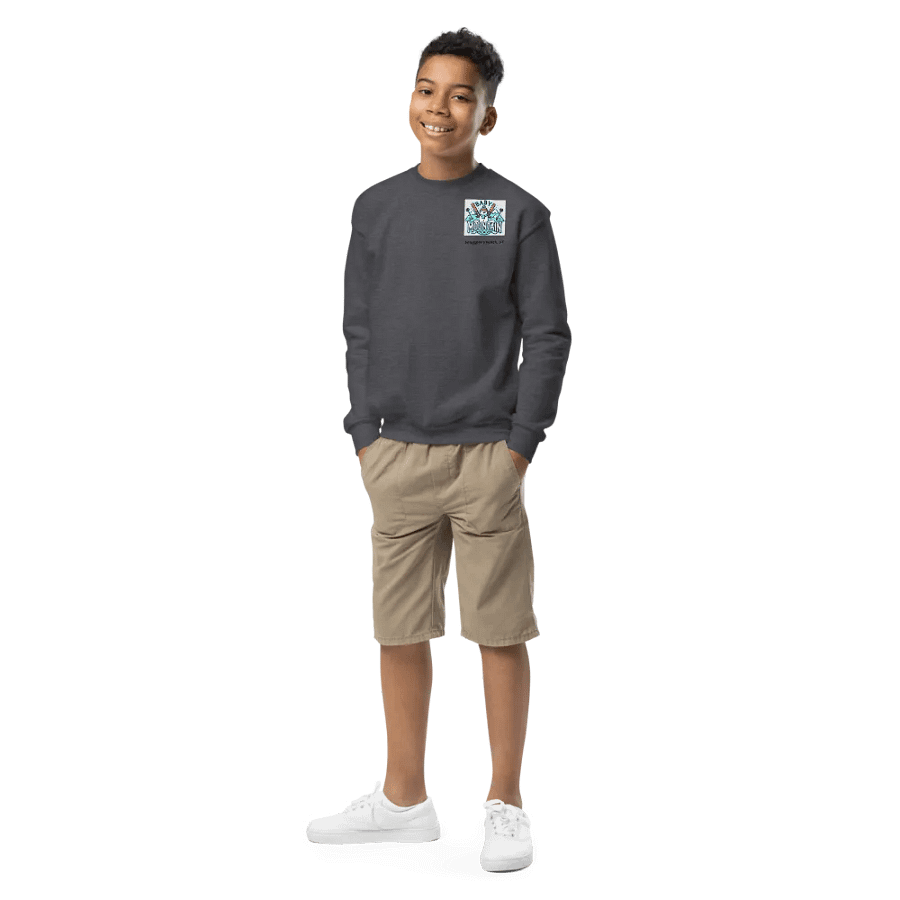 Summit Snuggles Youth Sweatshirt - Smuggler's Notch, VT product image (4)