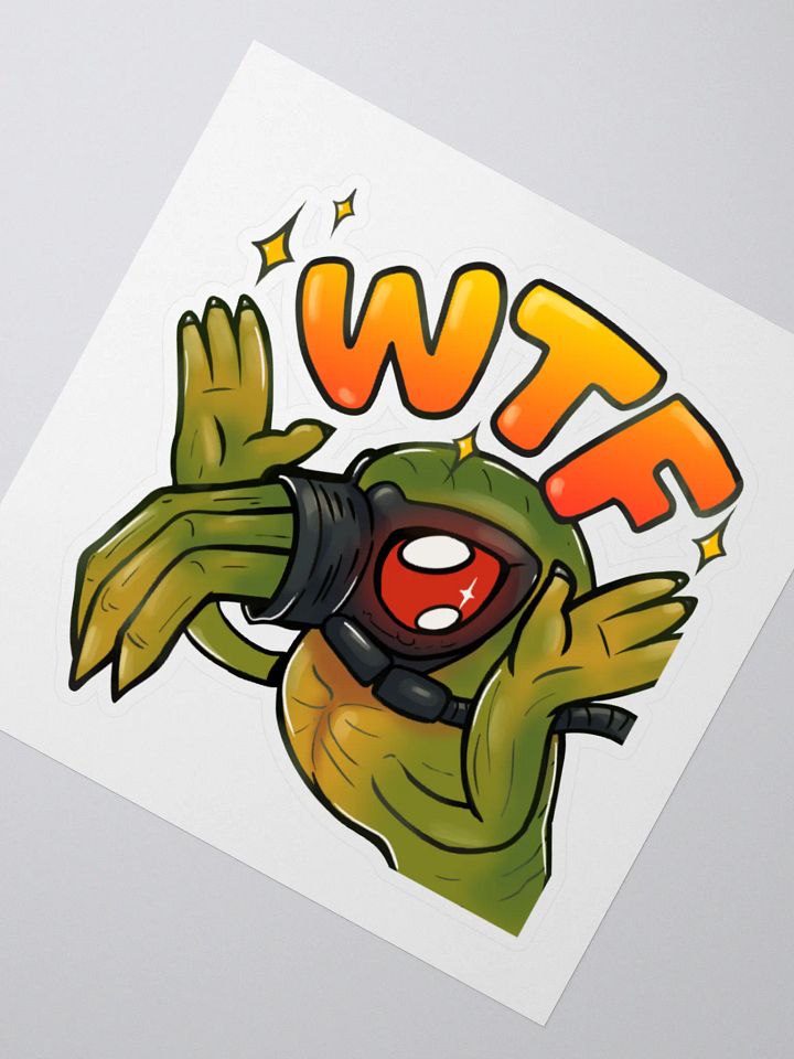 WTF - Sticker product image (2)