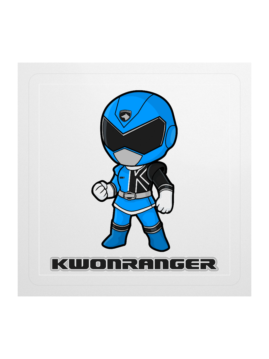 Kwonranger Sticker (w/English logo) product image (1)