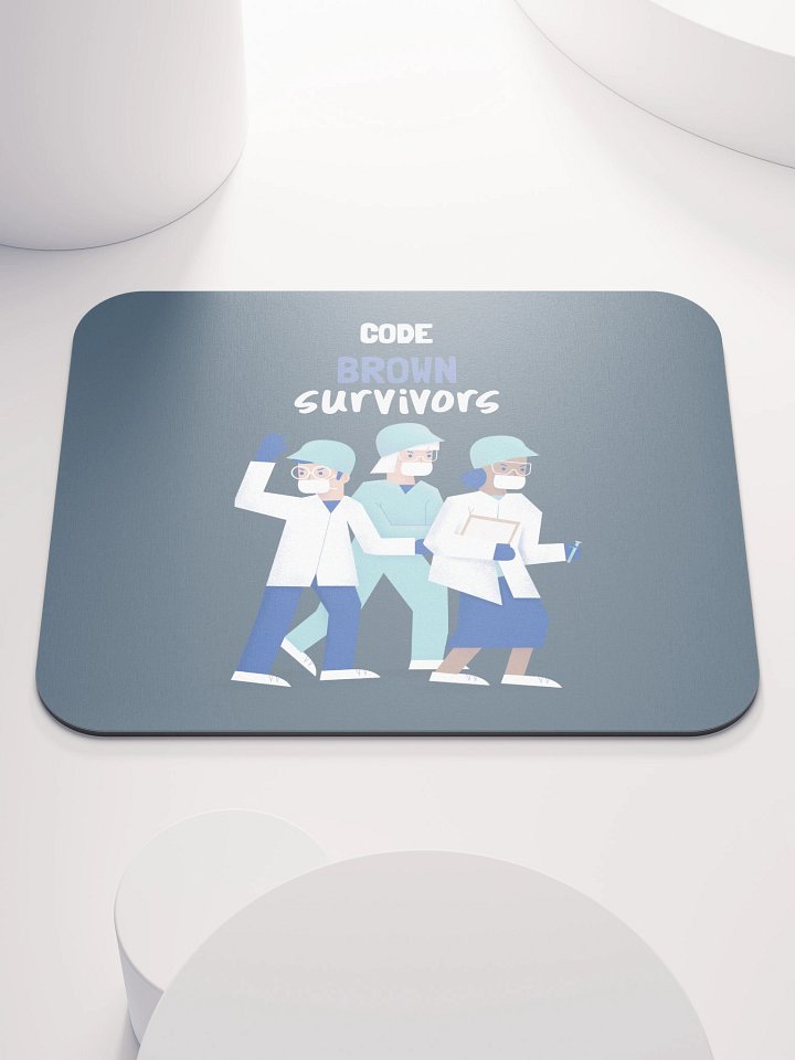 CODE BROWN Survivors Mouse Pad product image (1)