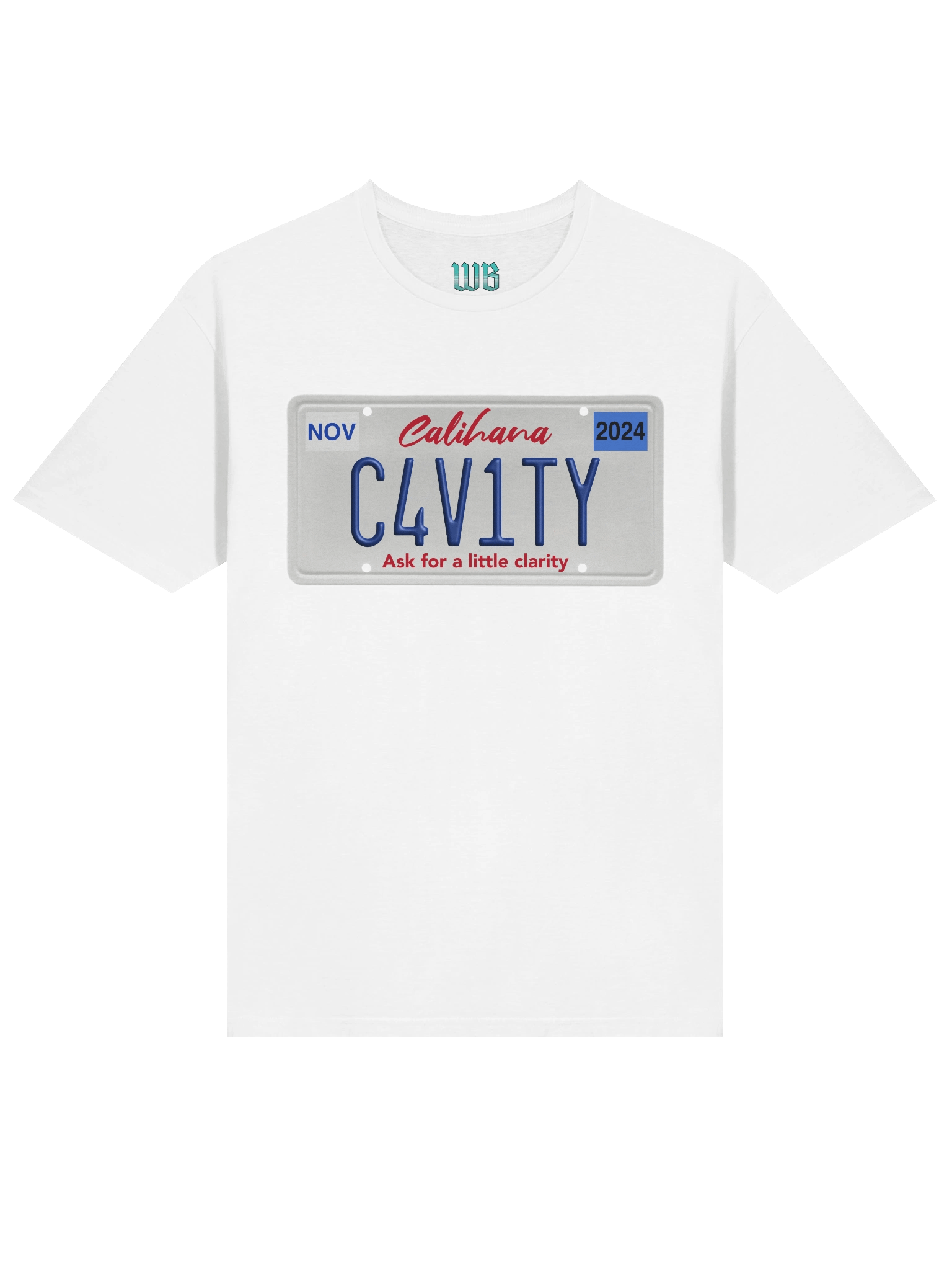 Cavity Licence Plate T-Shirt product image (26)