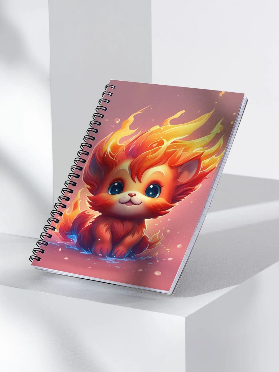 Fire Cat Notebook product image (3)