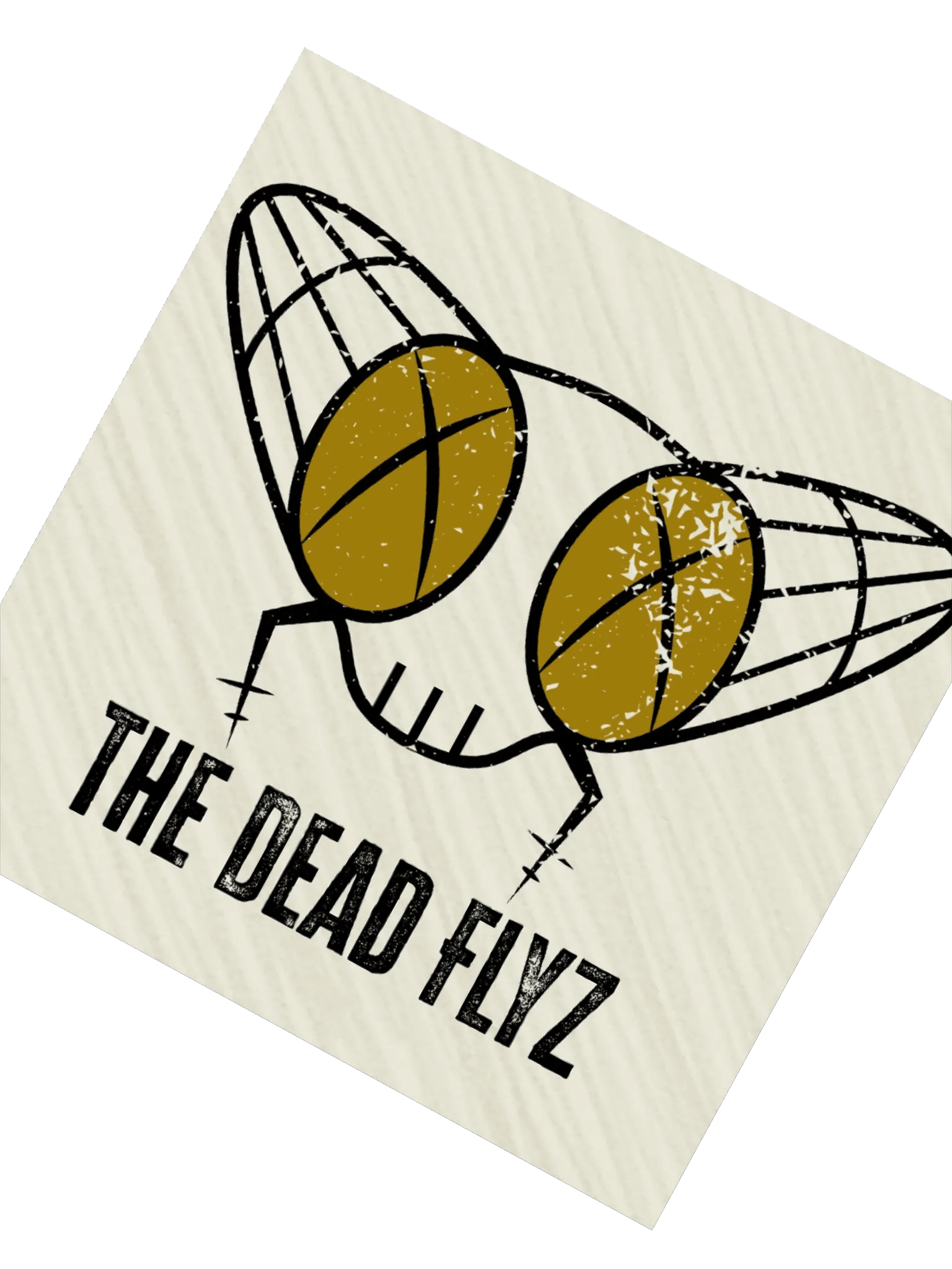 The Dead Flyz Sticker (square) product image (2)