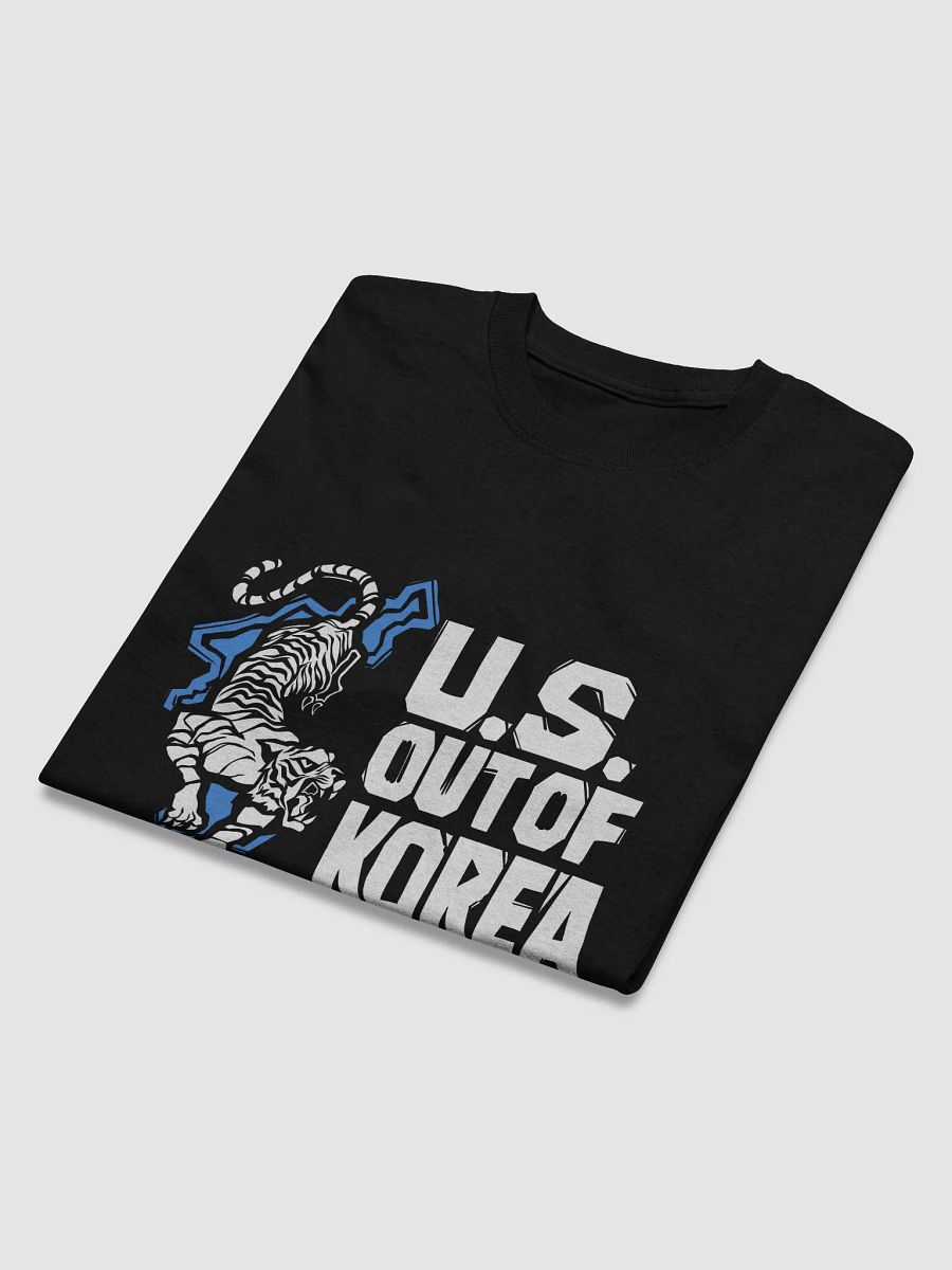 US Out of Korea (Black T-Shirt) product image (3)
