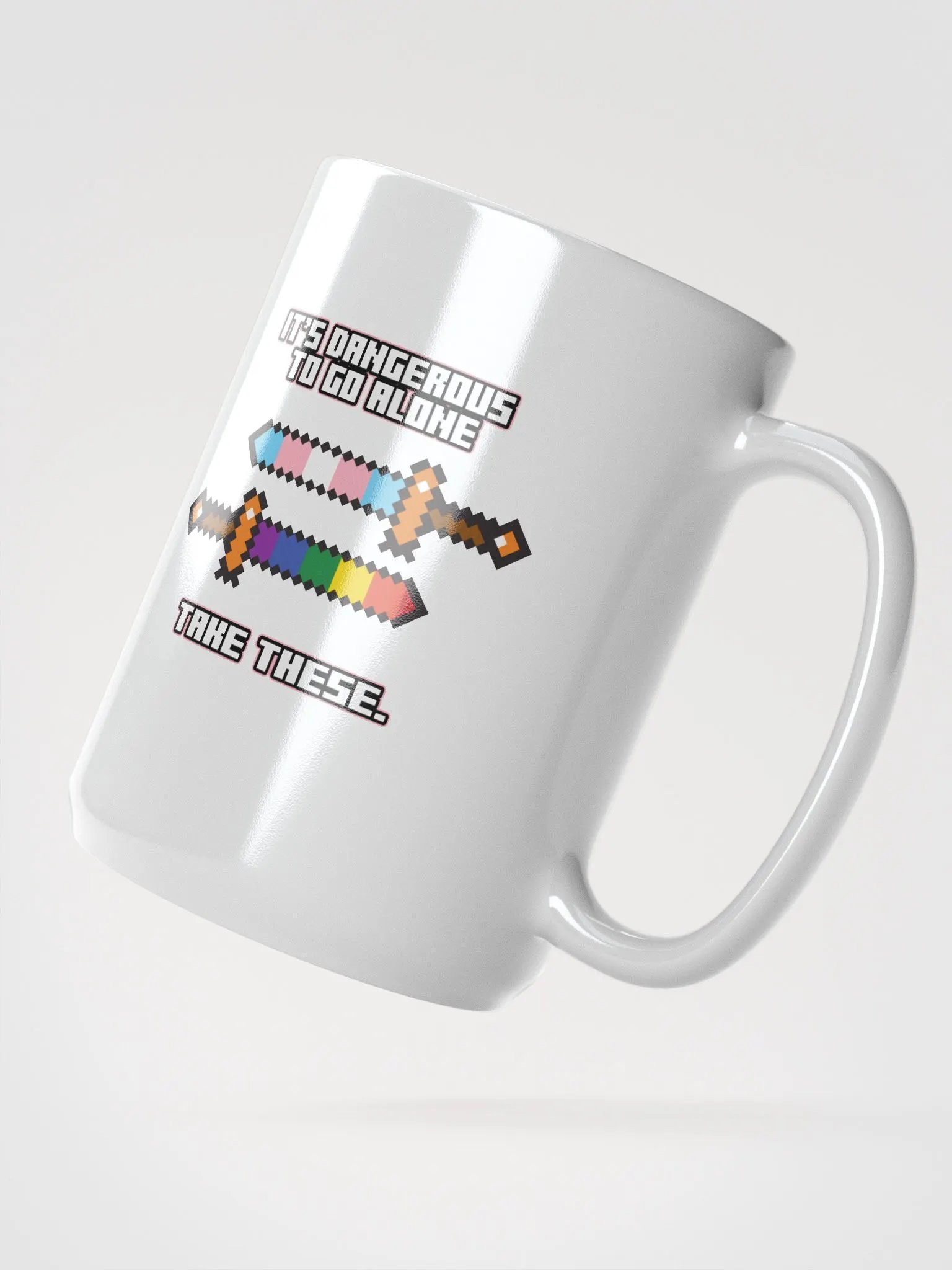 It's Dangerous to Go Alone - Glossy Mug product image (2)