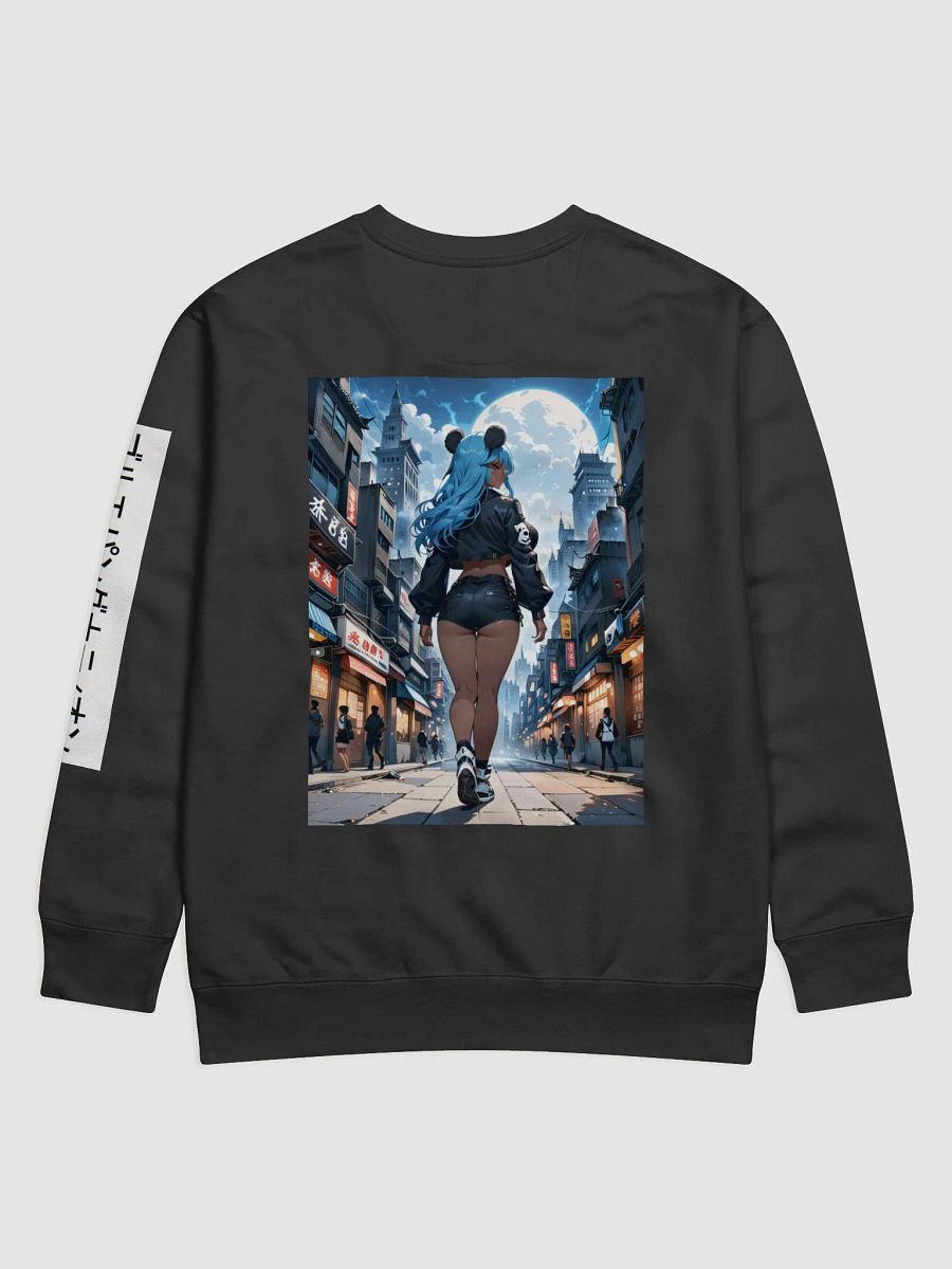 Panda Eyes Sweater - Black on White product image (2)