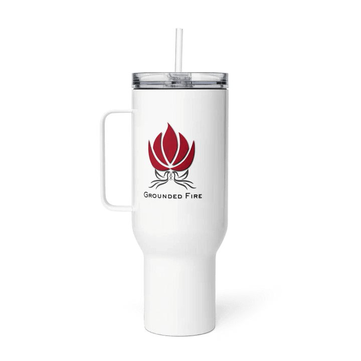Grounded Fire Logo Travel Mug product image (5)