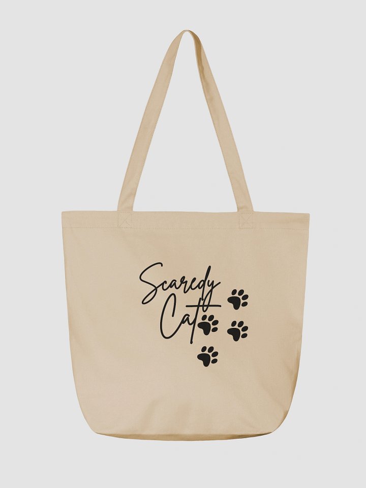 Scaredy Cat Eco-Friendly Tote Bag product image (2)