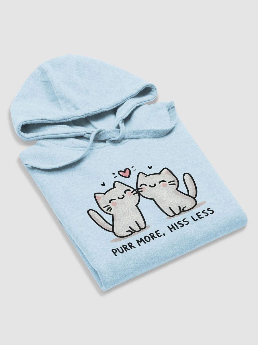 Purr more, Hiss less hoodie product image (5)