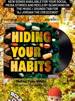 AJ JORDAN 'HIDING YOUR HABITS': PRODUCED BY SOULYRICIST OUT NOW ON ALL MUSIC PLATFORMS #RAP #HIPHOP #HORRORCORE #MUSIC 