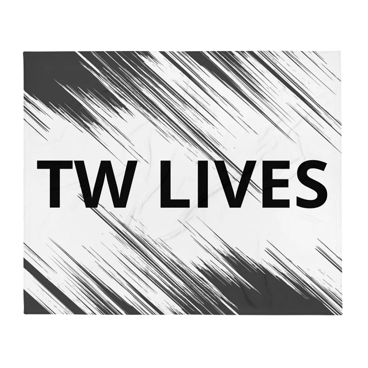 TW LIVES Diagonal Throw Blanket product image (2)
