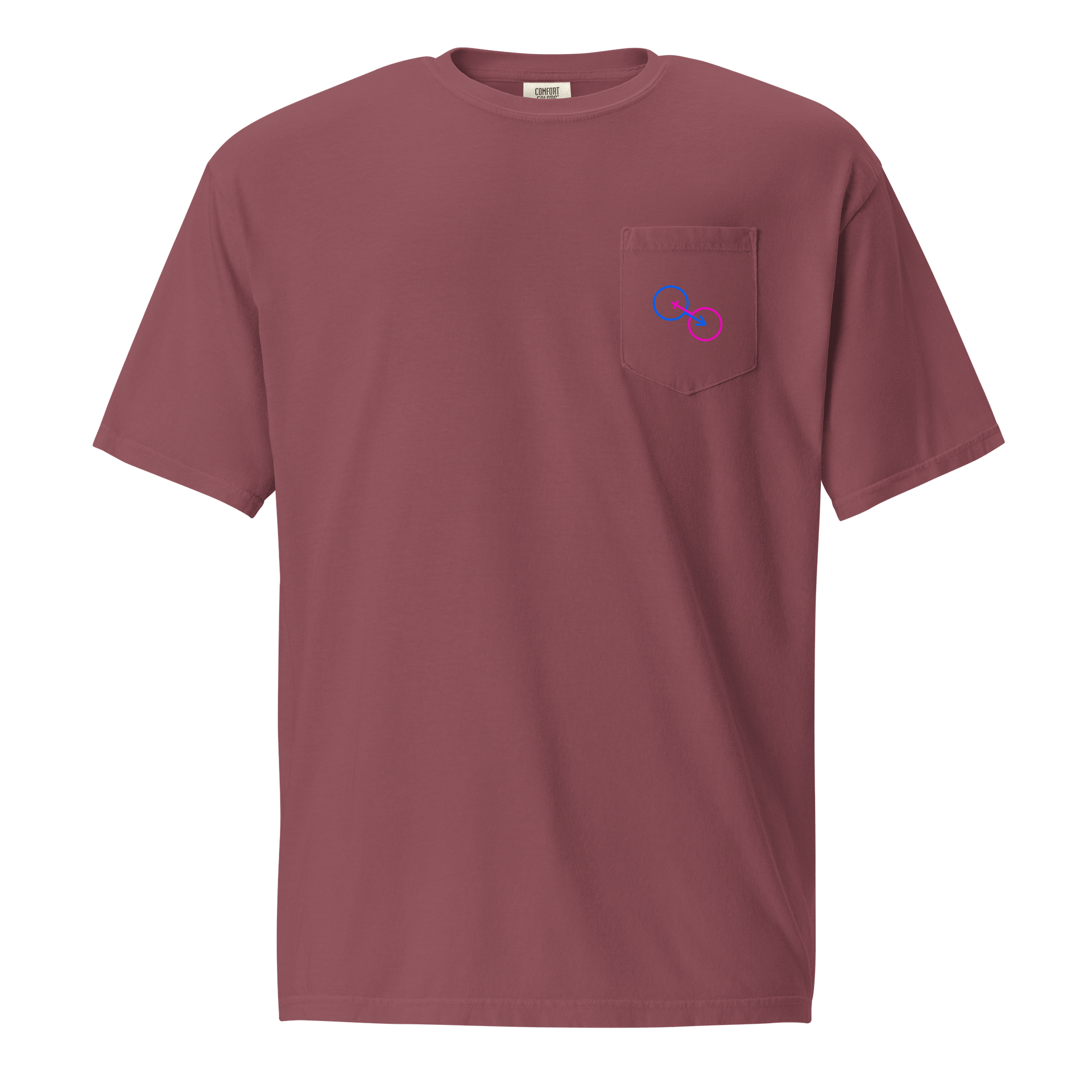 Vibrant Traditional Love Connection Pocket Tee product image (1)