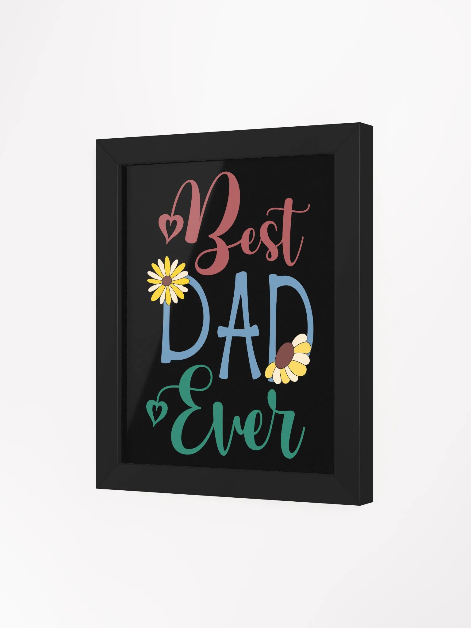 Best Dad Ever Framed Matte Poster product image (40)