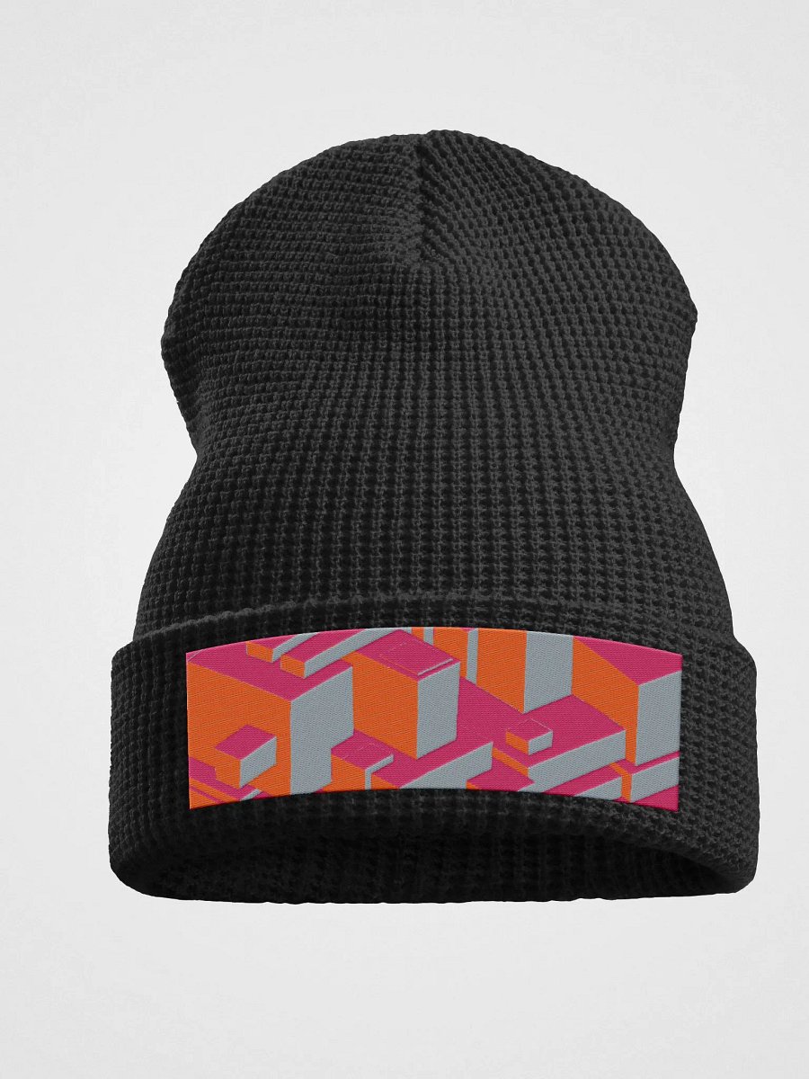 Flamingo Cluster Waffle Beanie product image (1)