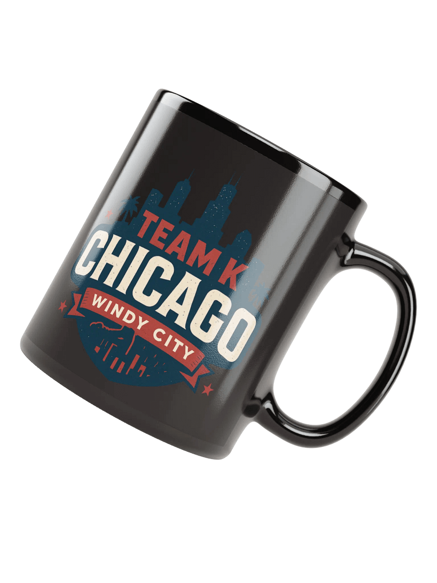 Team K Chicago Black Mug product image (7)