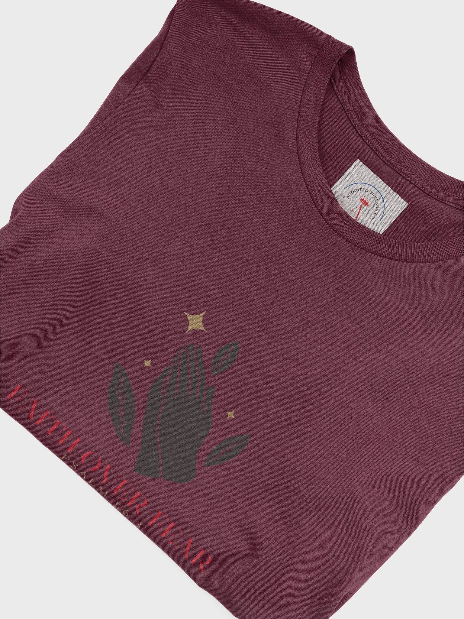 Faith Over Fear Supersoft T-Shirt. product image (34)