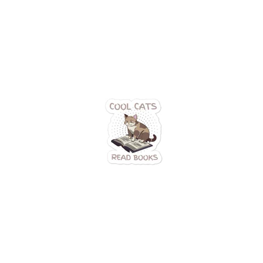 Cool Cats Read Books - Magnet product image (1)